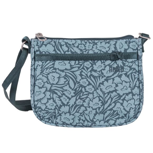 Lark Rfid Blocking Ziered Small Crossbody Travel Bag, Floral C :> - Picture 1 of 8
